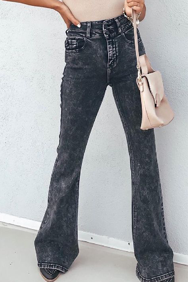 A Vintage Style Pants with Delicate Timeless Details