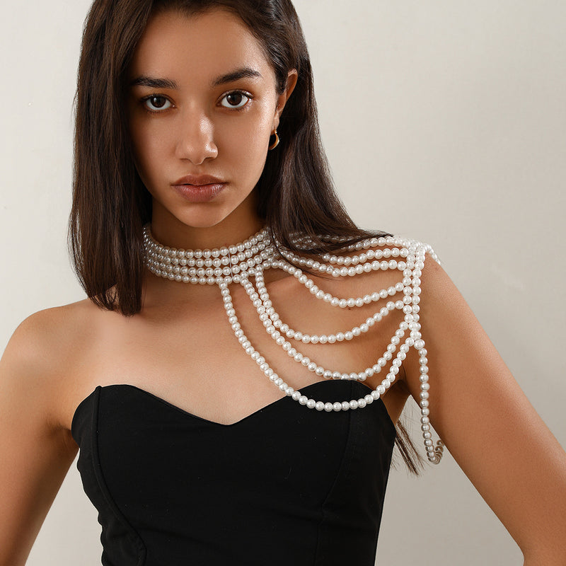 Delicate Artisan Pearl Chain