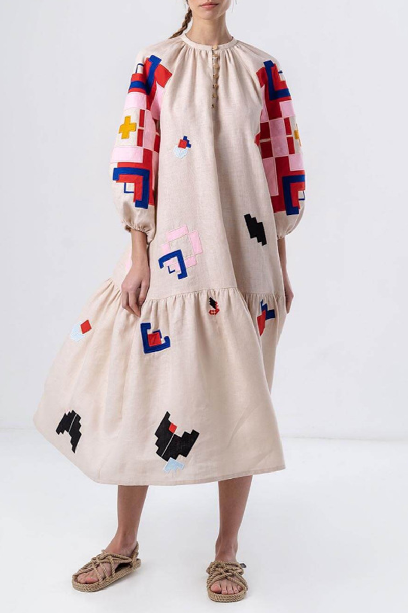 A Vintage Style Dress with Delicate Timeless Details