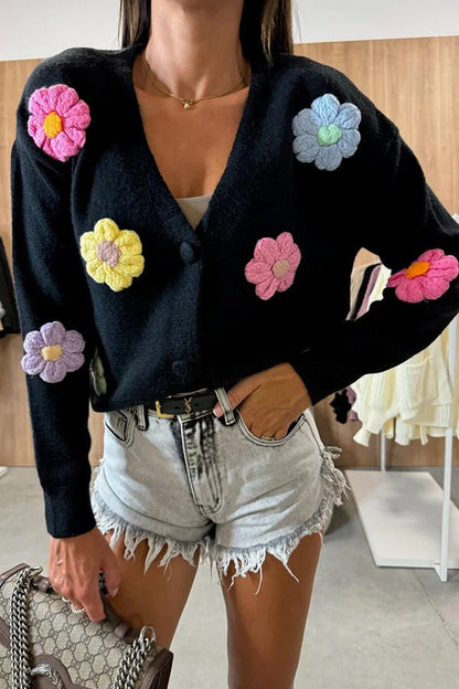 A Vintage Style Cardigan with Delicate Timeless Details