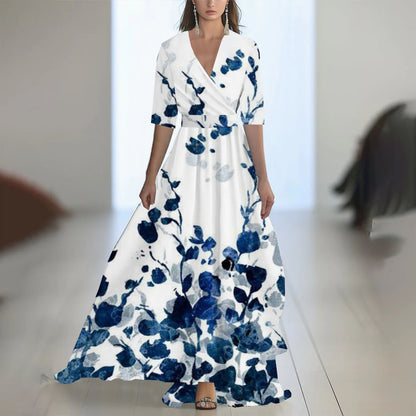 Blue And White