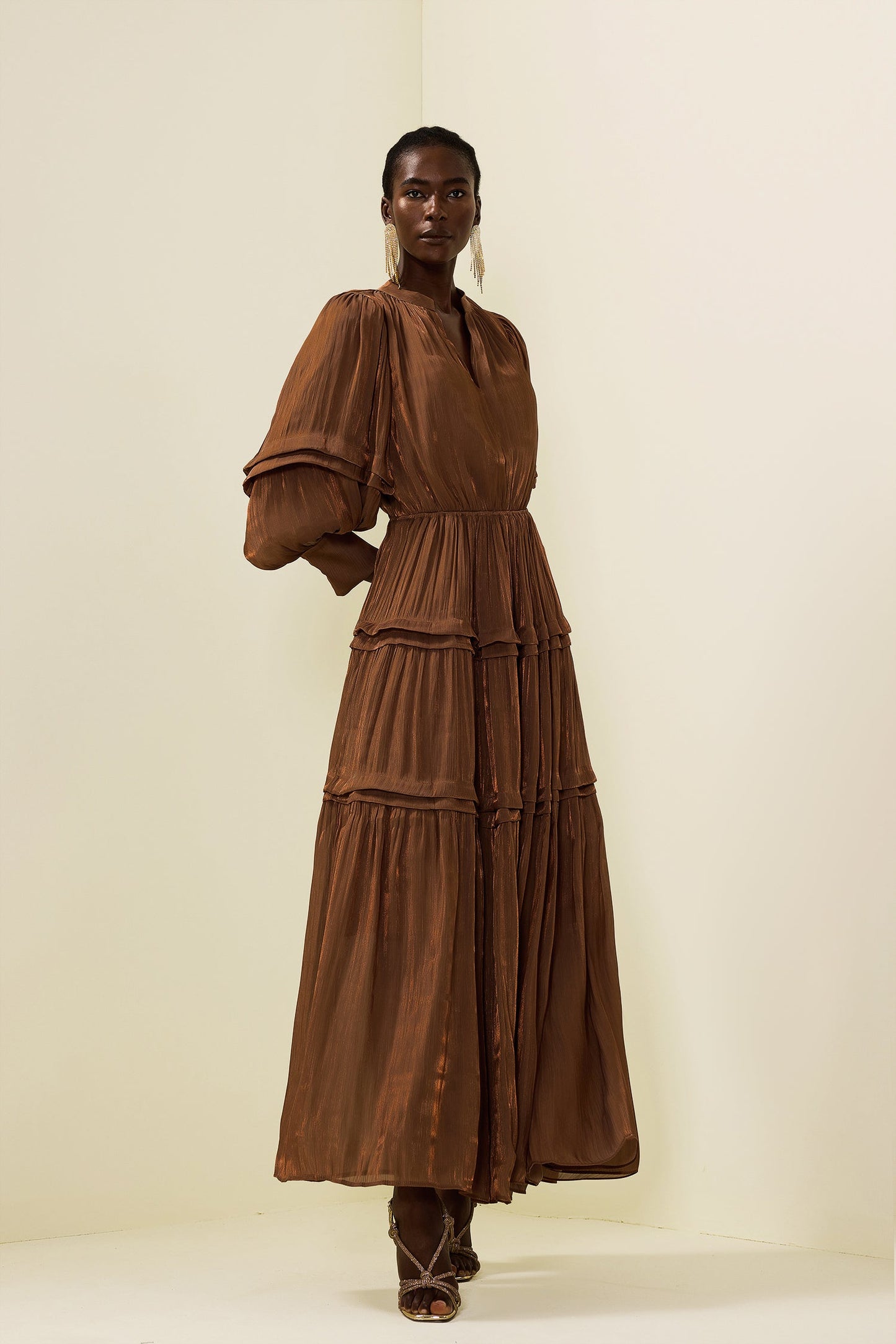 A Vintage Style Dress with Delicate Timeless Details
