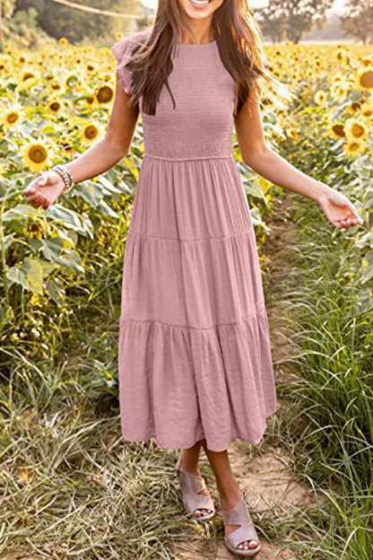 A Vintage Style Dress with Delicate Timeless Details