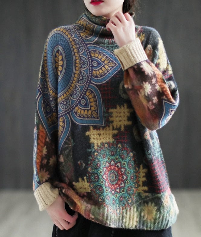 Classic Vintage Sweater with a Flattering Fit