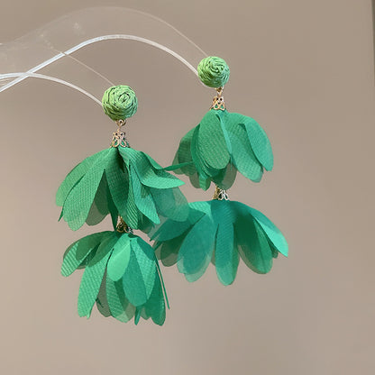 Beautiful Silver Earring with Unique Style