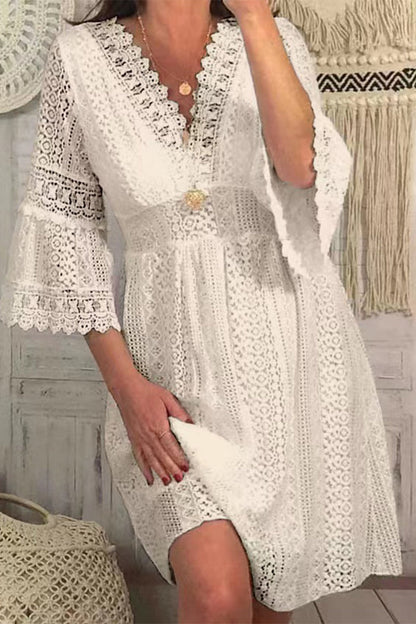 A Vintage Style Dress with Delicate Timeless Details