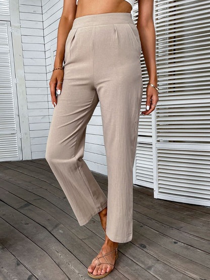 A Vintage Style Pants with Delicate Timeless Details