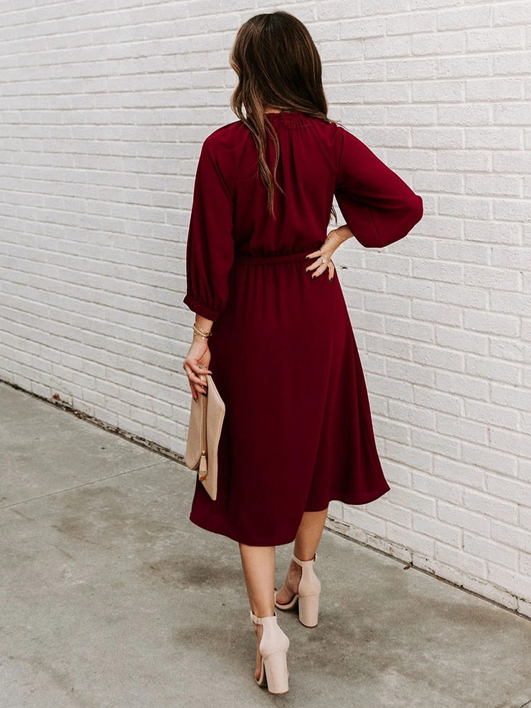 Elegantly Styled Dress for Everyday Wear