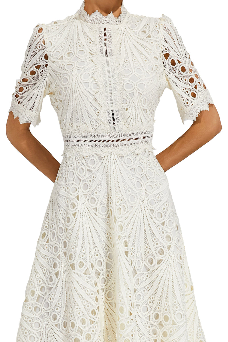 A Vintage Style Dress with Delicate Timeless Details