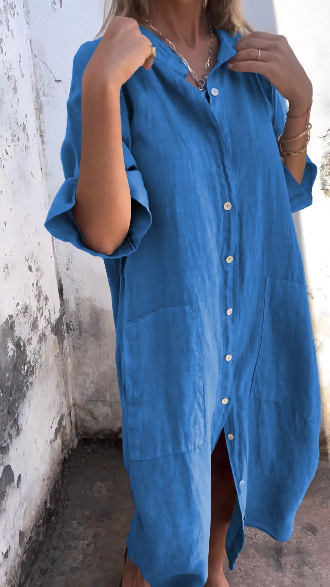 Elegantly Styled Dress for Everyday Wear