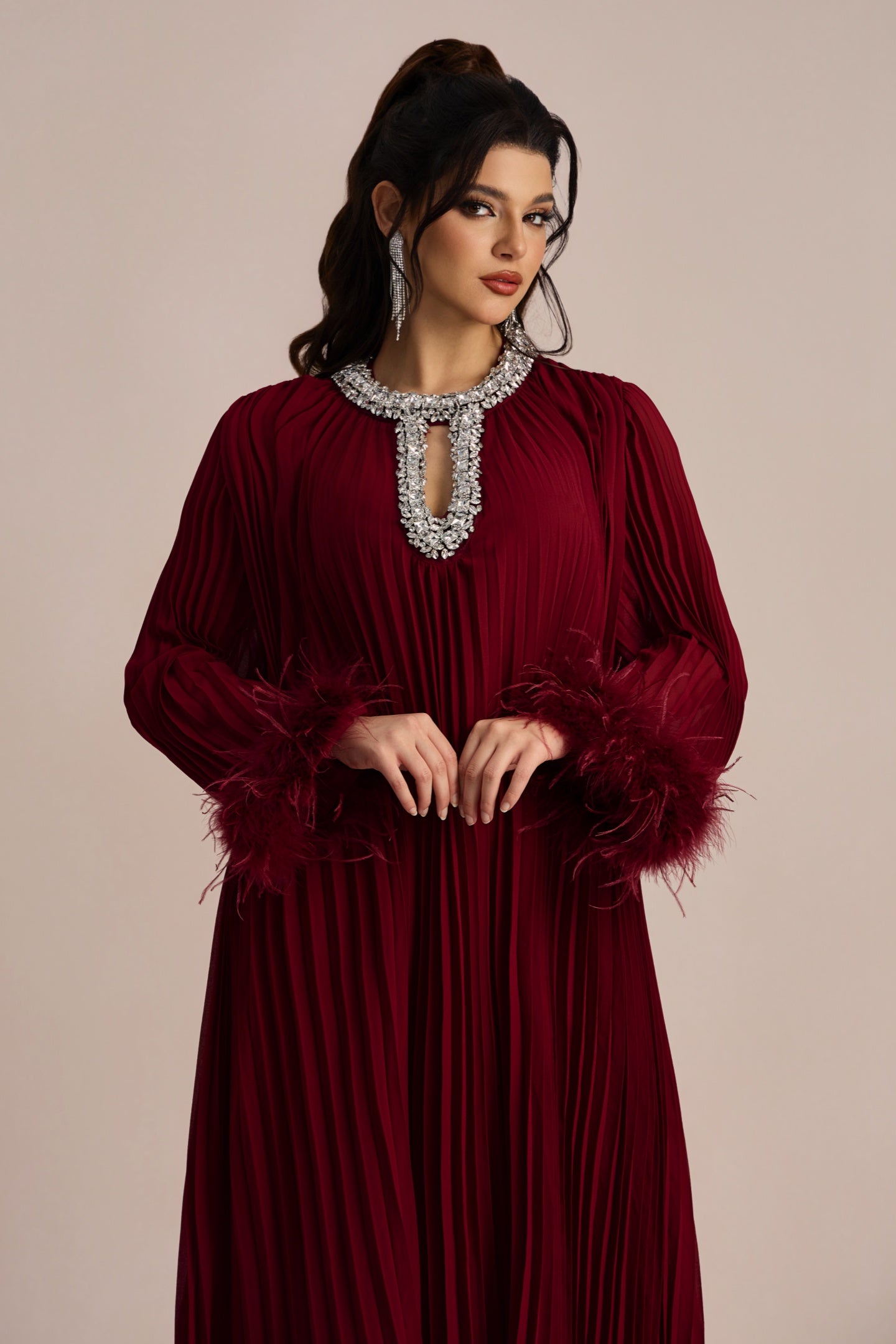 Classic Vintage Dress with a Flattering Fit