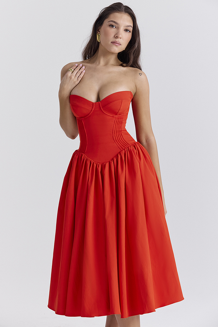 Classic Vintage Dress with a Flattering Fit