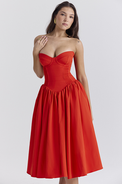 Classic Vintage Dress with a Flattering Fit