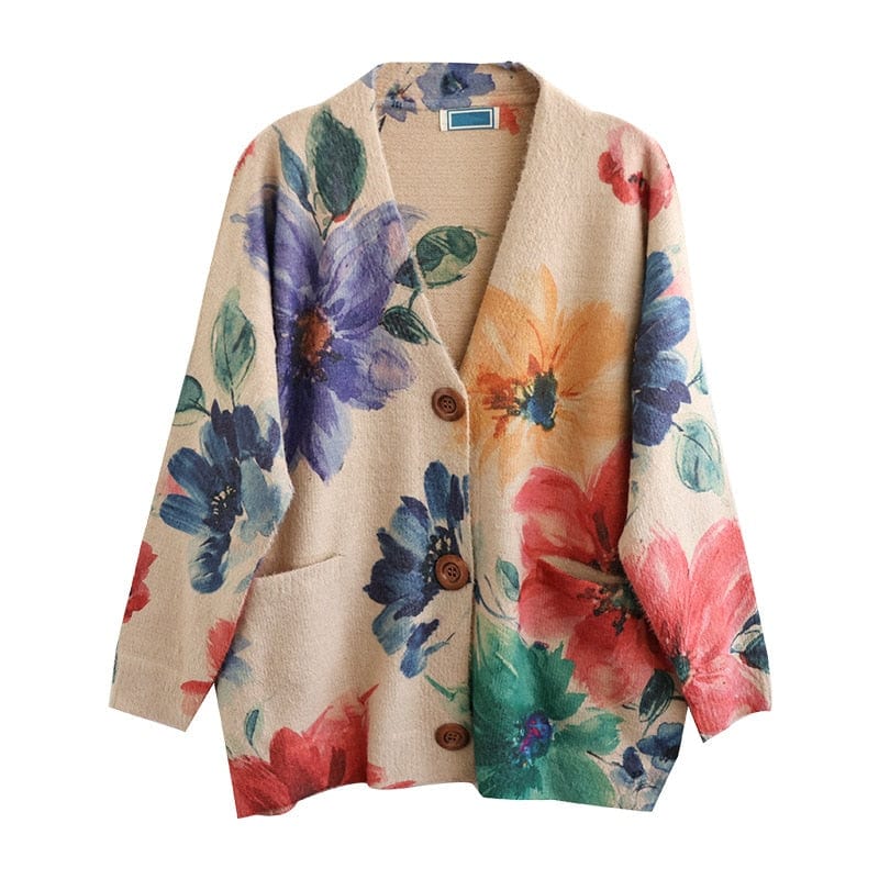 A Vintage Style Cardigan with Delicate Timeless Details