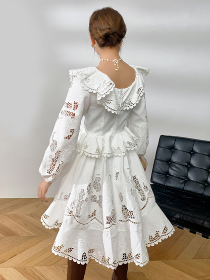 A Vintage Style Dress with Delicate Timeless Details