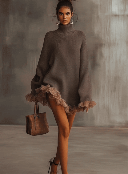 Classic Vintage Sweater with a Flattering Fit