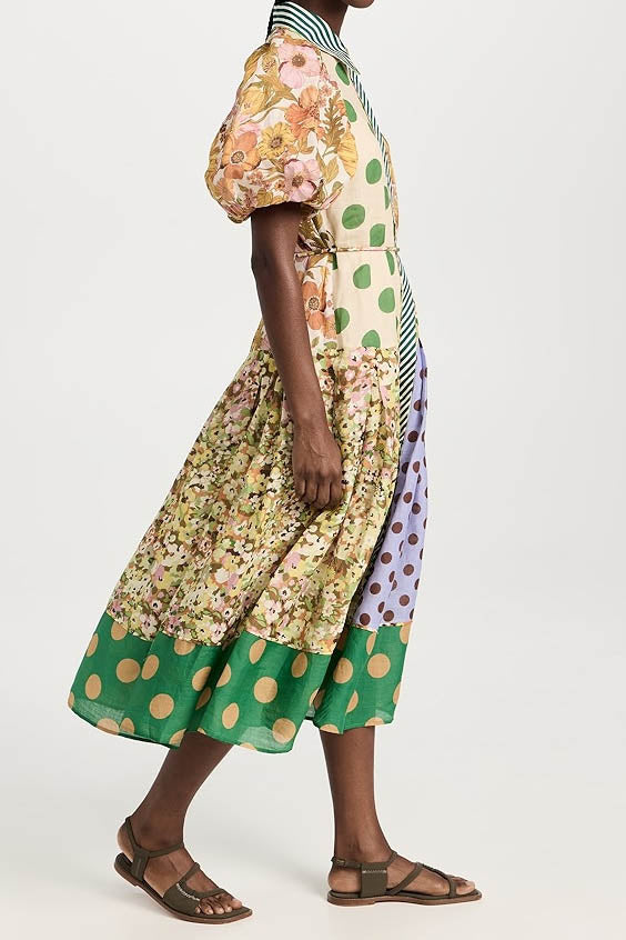 Classic Vintage Dress with a Flattering Fit