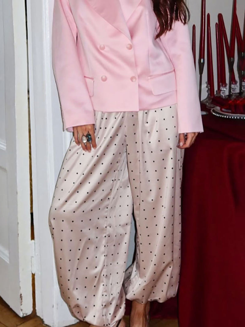 A Vintage Style Pants with Delicate Timeless Details