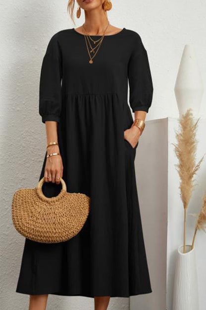 A Vintage Style Dress with Delicate Timeless Details