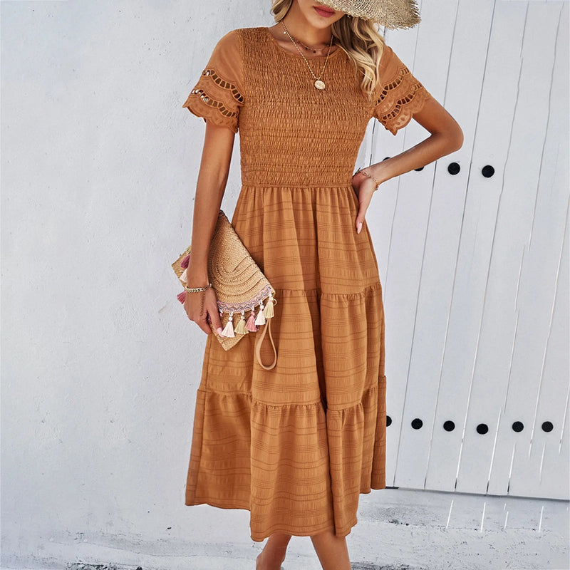 A Vintage Style Dress with Delicate Timeless Details