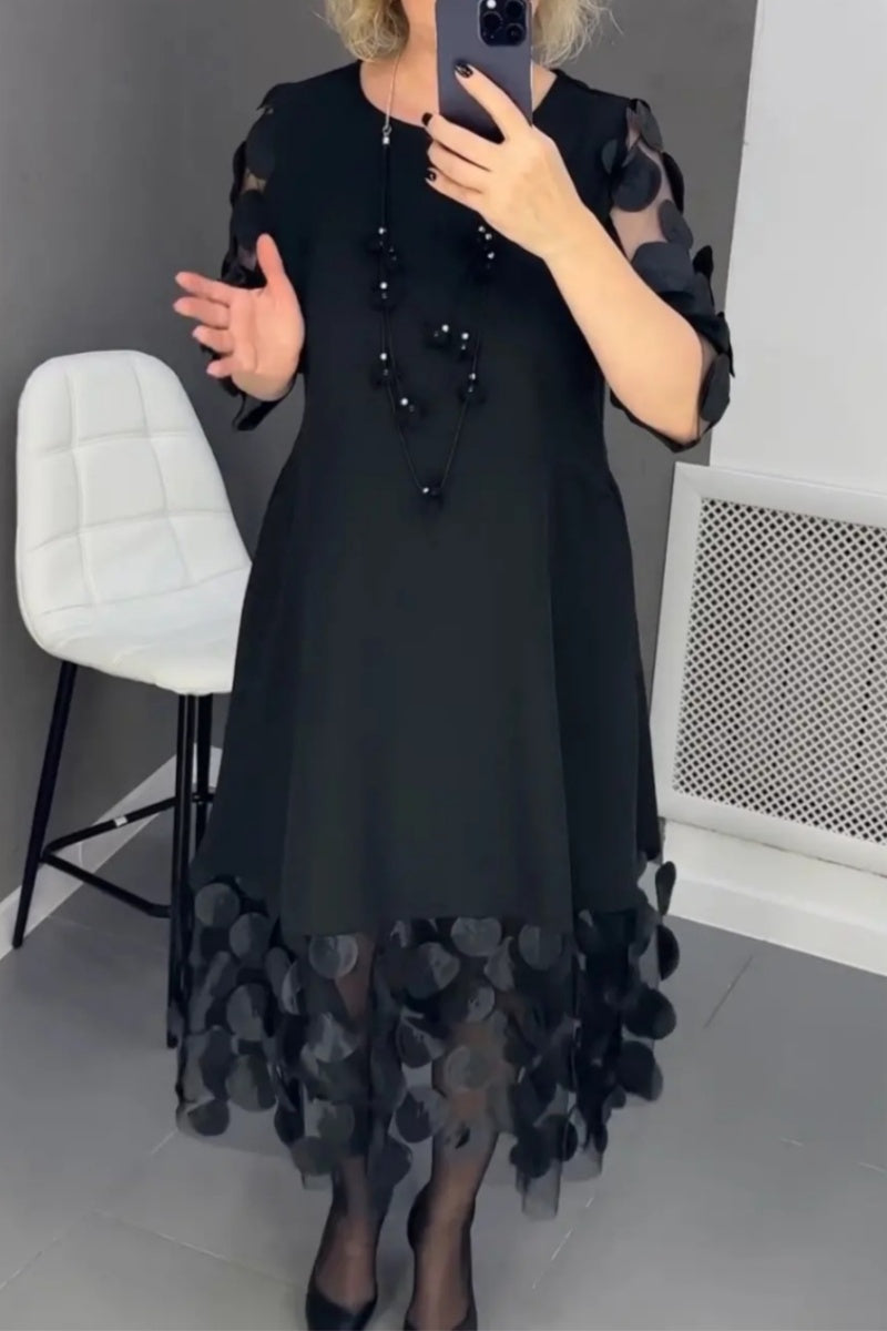 A Vintage Style Dress with Delicate Timeless Details