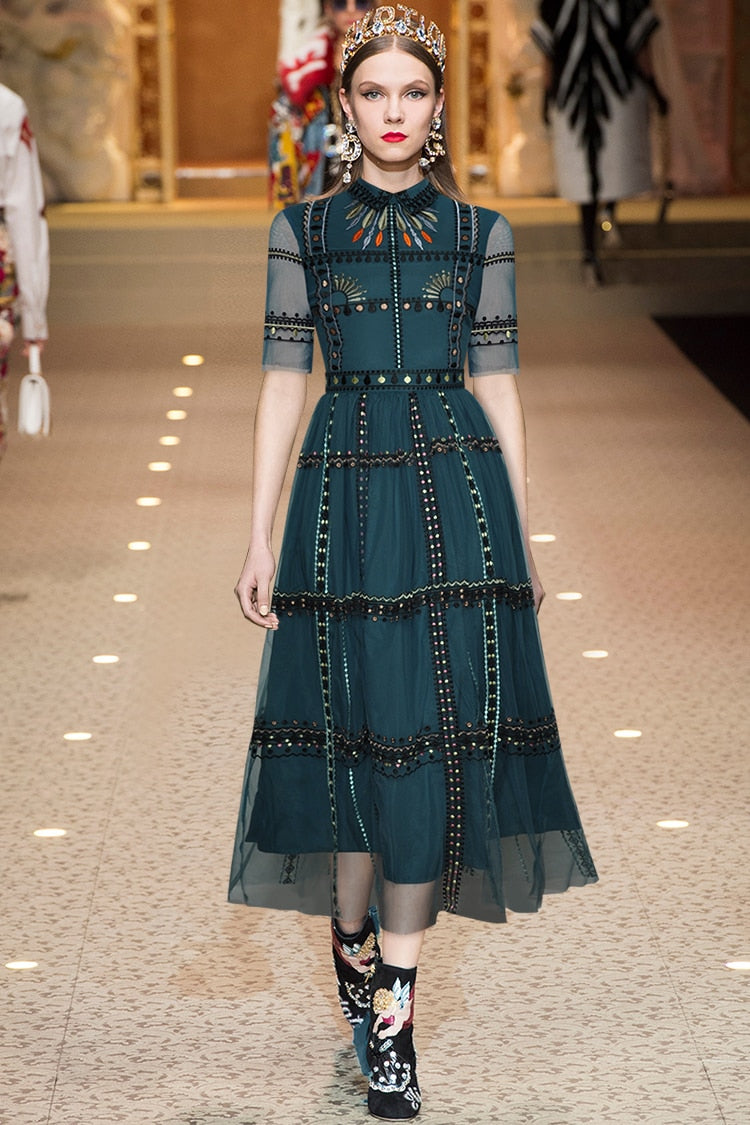 Vintage Inspired Dress with a Contemporary Edge
