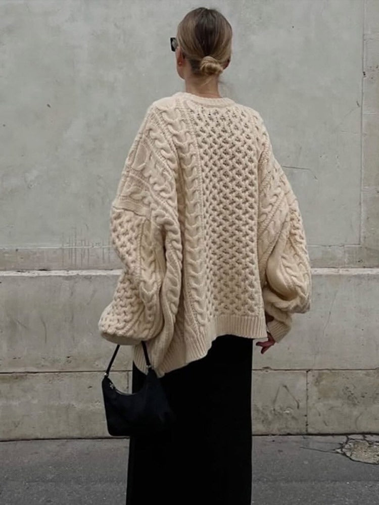 Vintage Inspired Sweater with a Contemporary Edge