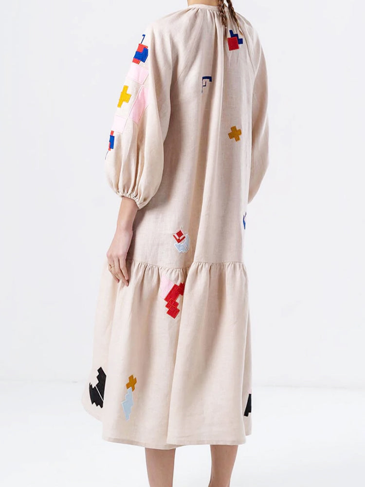 A Vintage Style Dress with Delicate Timeless Details
