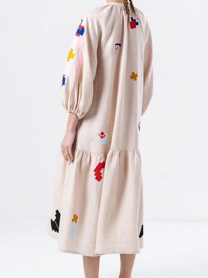 A Vintage Style Dress with Delicate Timeless Details