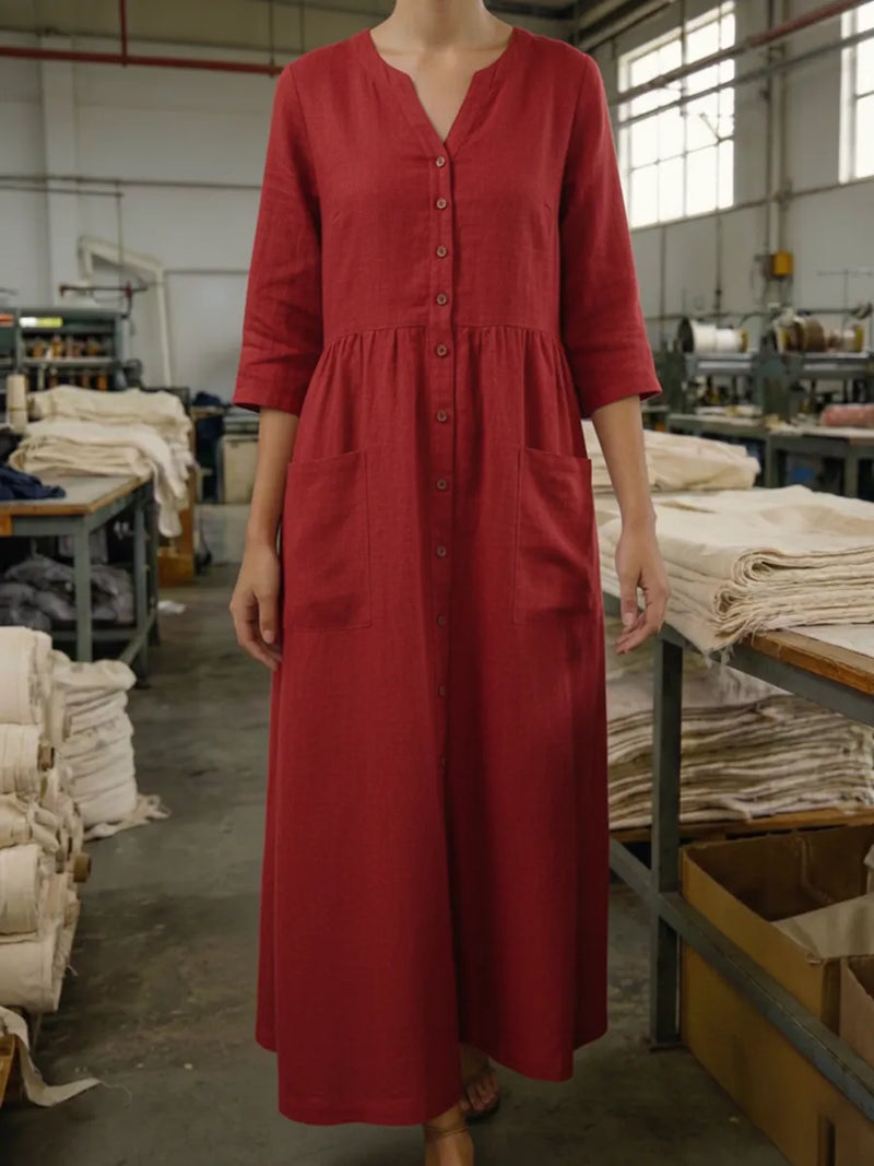 Classic Vintage Dress with a Flattering Fit