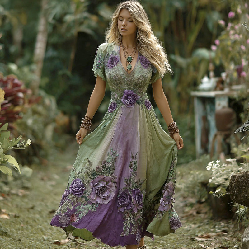 Classic Vintage Dress with a Flattering Fit