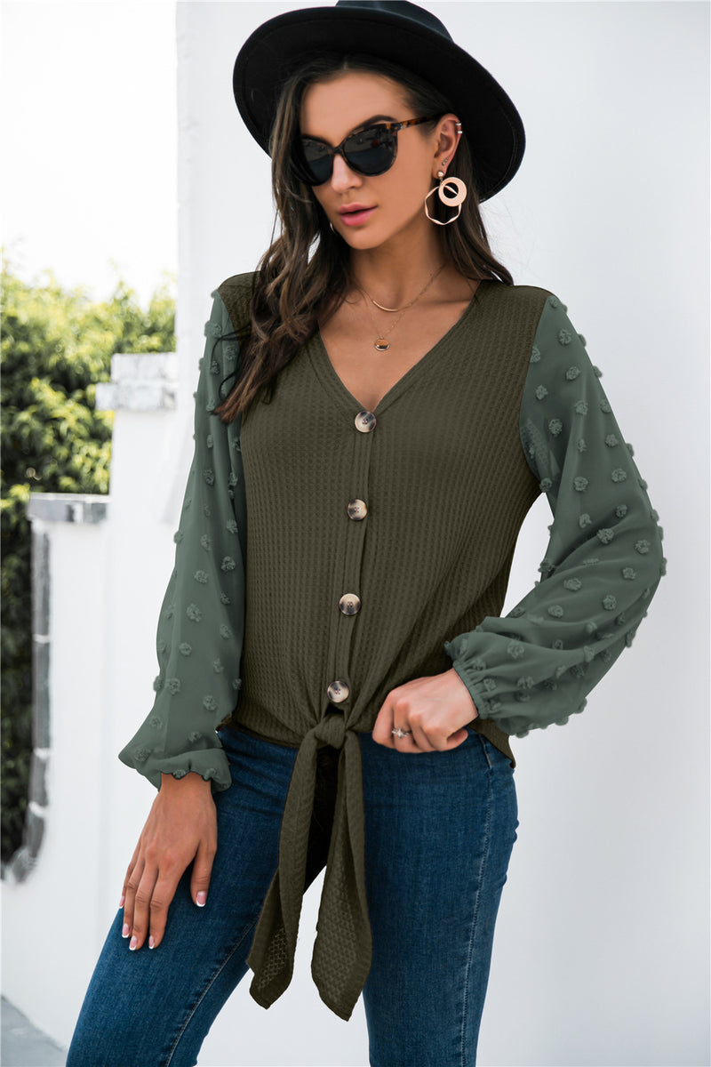 Gracefully Styled Blouse for Any Occasion