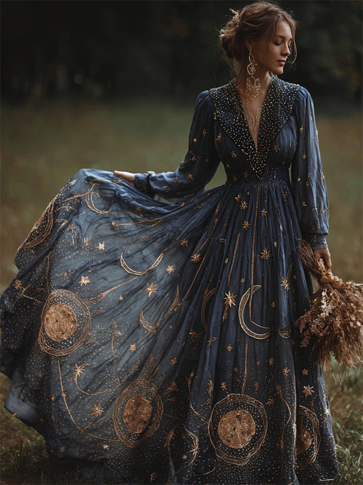 A Vintage Style Dress with Delicate Timeless Details