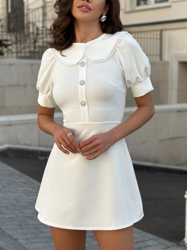A Vintage Style Dress with Delicate Timeless Details