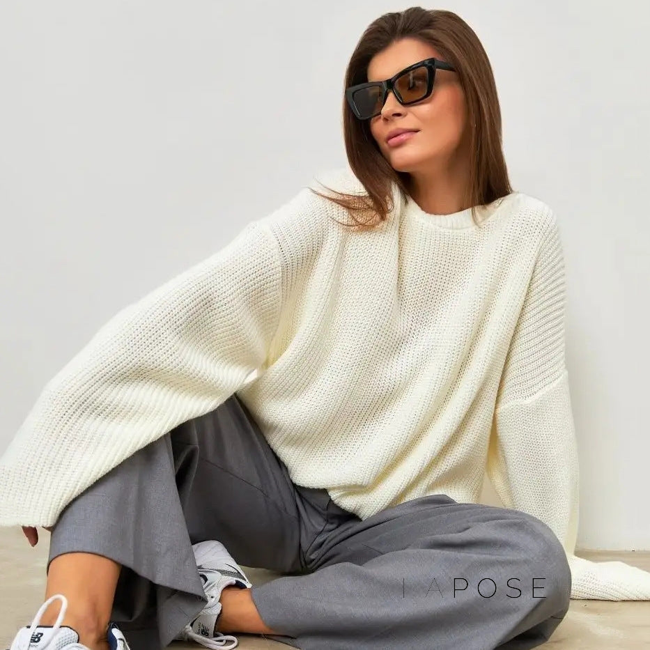 Polished Sweater with an Effortless Classic Look