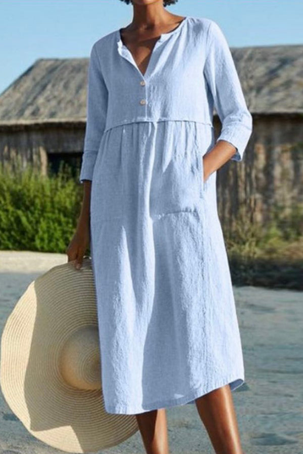 A Vintage Style Dress with Delicate Timeless Details