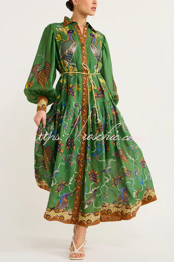 A Vintage Style Dress with Delicate Timeless Details