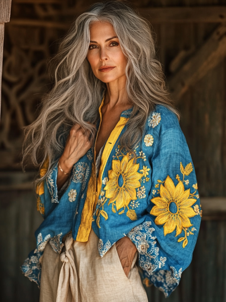 Vintage Inspired Shirt with a Contemporary Edge