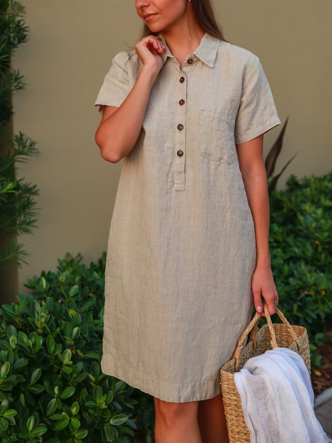 Well Tailored Dress with a Graceful Silhouette
