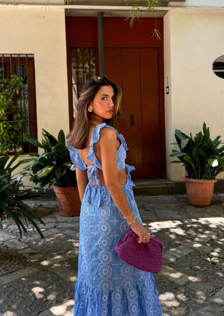 A Vintage Style Dress with Delicate Timeless Details