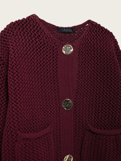 Beautifully Balanced Cardigan with Timeless Character