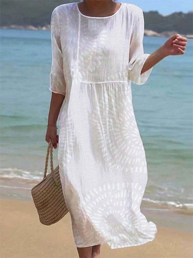 A Vintage Style Dress with Delicate Timeless Details