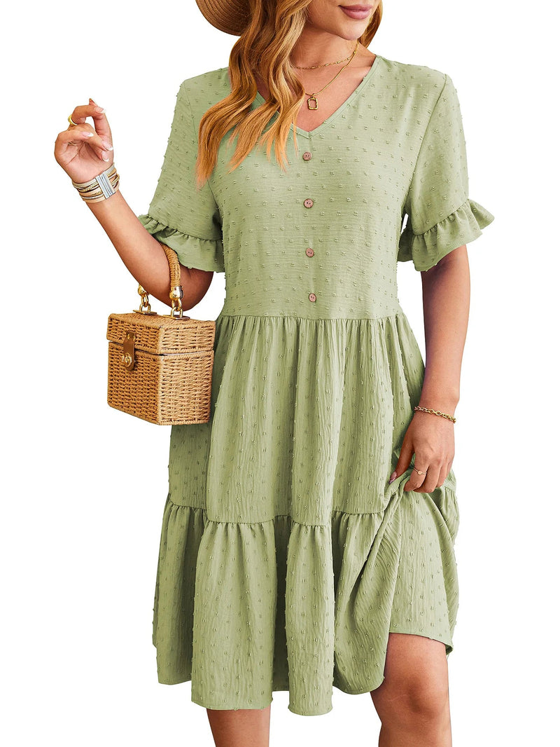 A Vintage Style Dress with Delicate Timeless Details