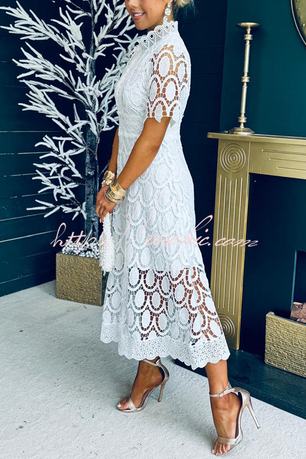 Beautifully Finished Dress in a Timeless Design