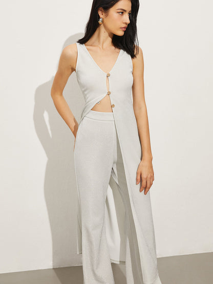 A Vintage Style Pants with Delicate Timeless Details