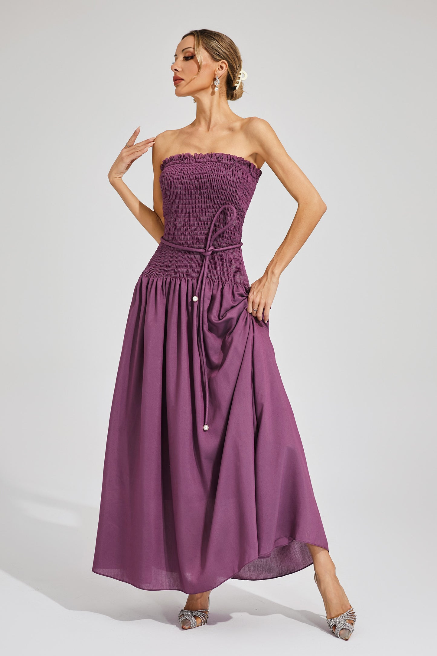 A Vintage Style Dress with Delicate Timeless Details