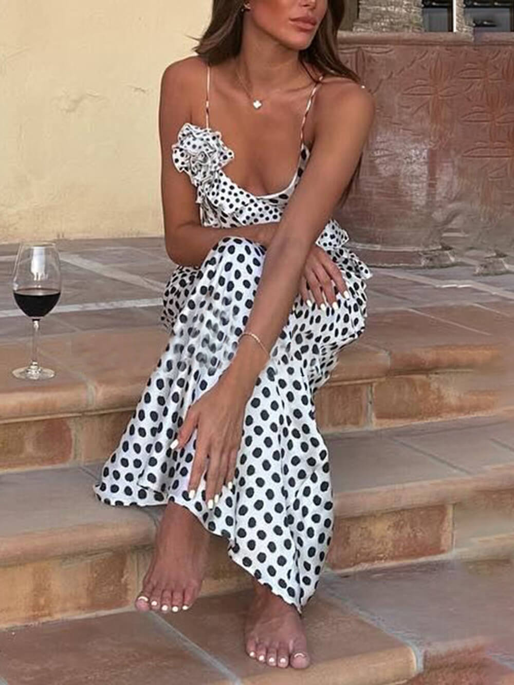 A Vintage Style Dress with Delicate Timeless Details