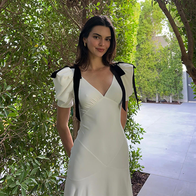 A Vintage Style Dress with Delicate Timeless Details