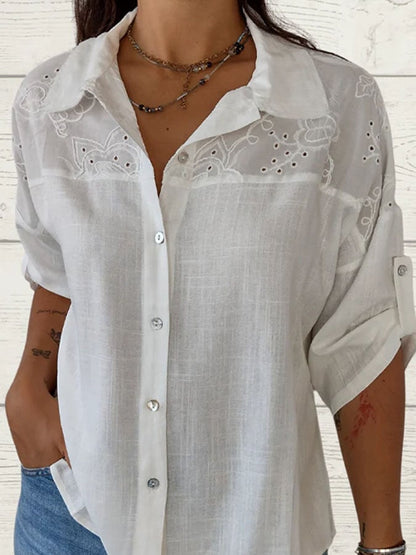 A Vintage Style Shirt with Delicate Timeless Details
