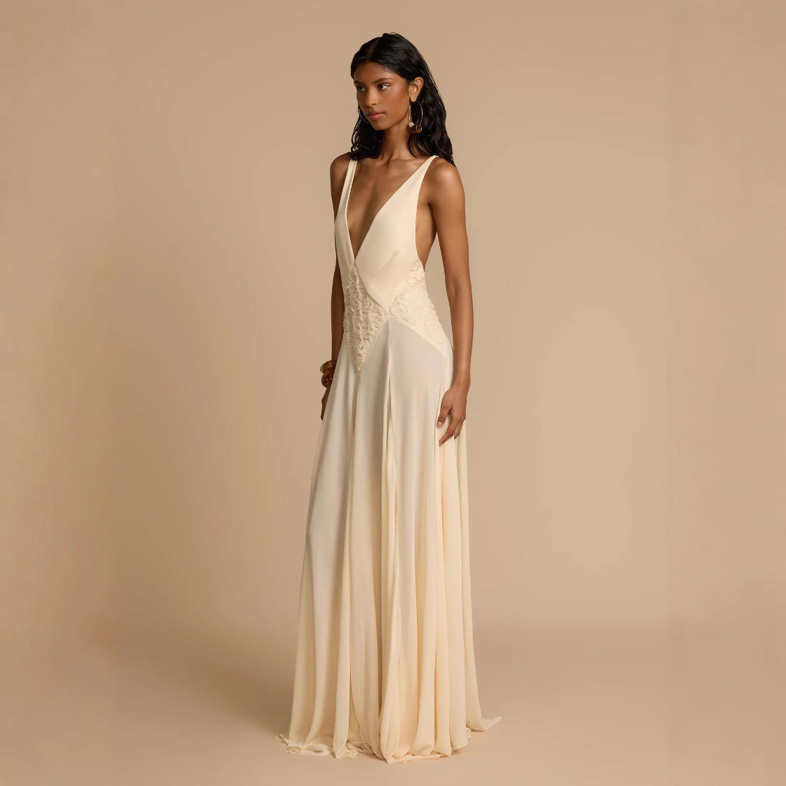 A Vintage Style Dress with Delicate Timeless Details